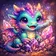Vibrant multicolored abstract avatar with geometric shapes blending seamlessly, creating an engaging and unique profile pictu